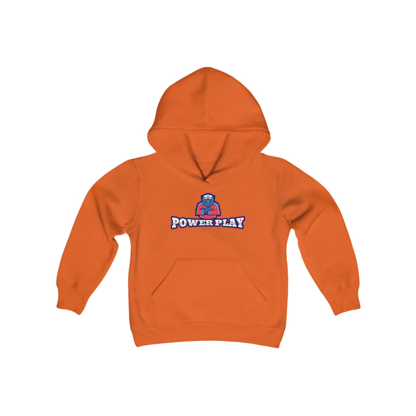 POWERPLAY Youth Heavy Blend Hooded Sweatshirt