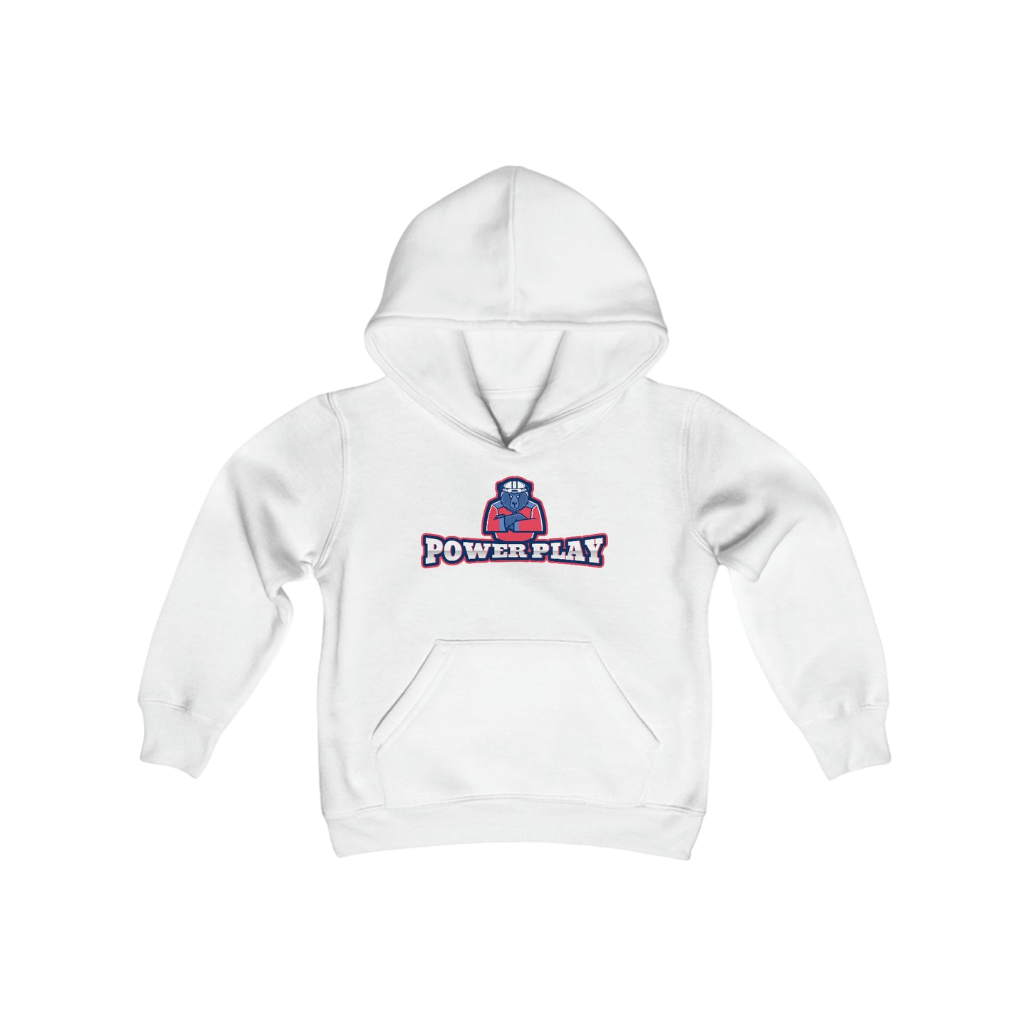 POWERPLAY Youth Heavy Blend Hooded Sweatshirt