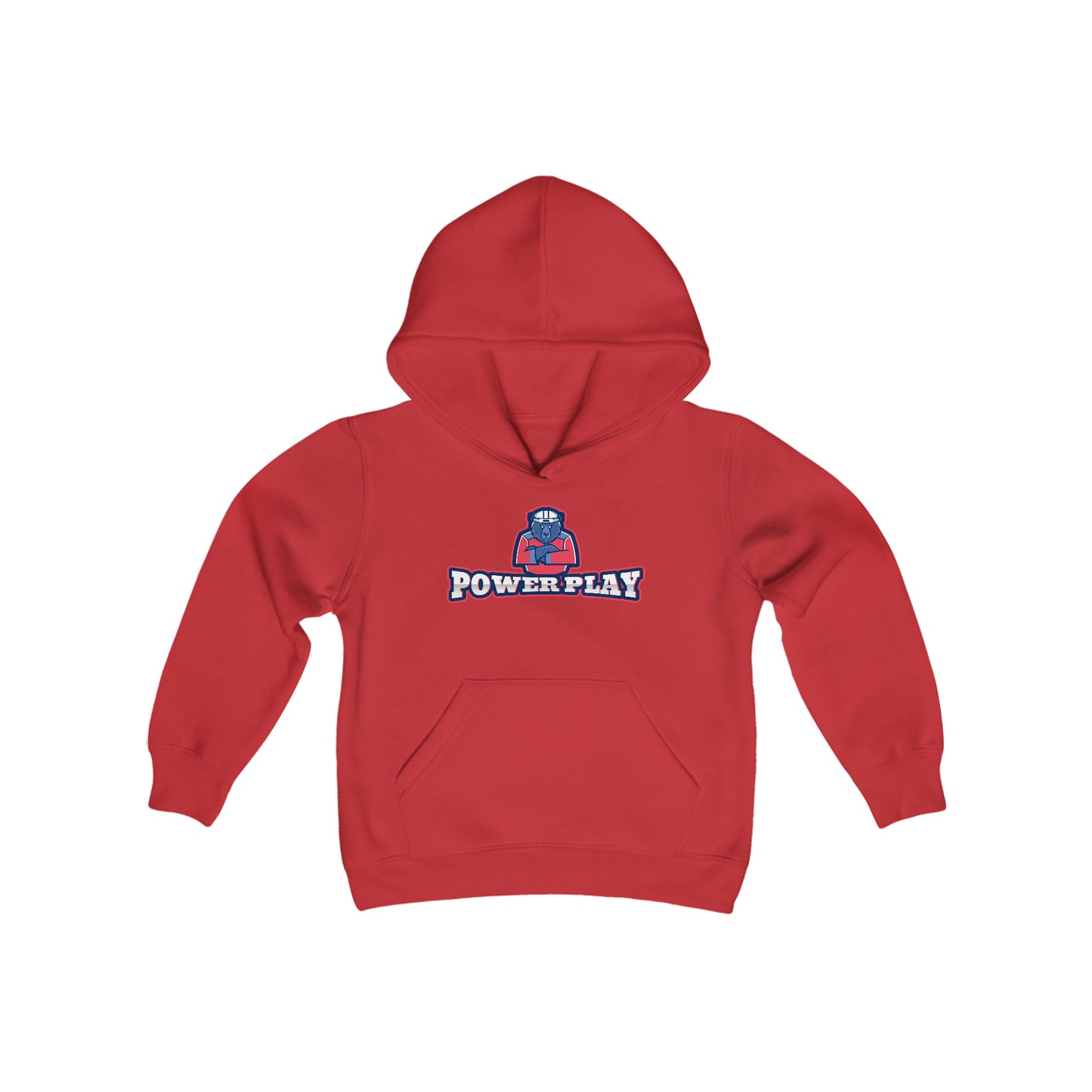 POWERPLAY Youth Heavy Blend Hooded Sweatshirt