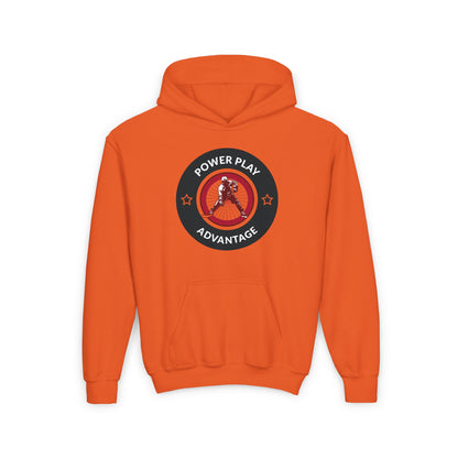 POWERPLAY ADVANTAGE Youth Heavy Blend Hooded Sweatshirt