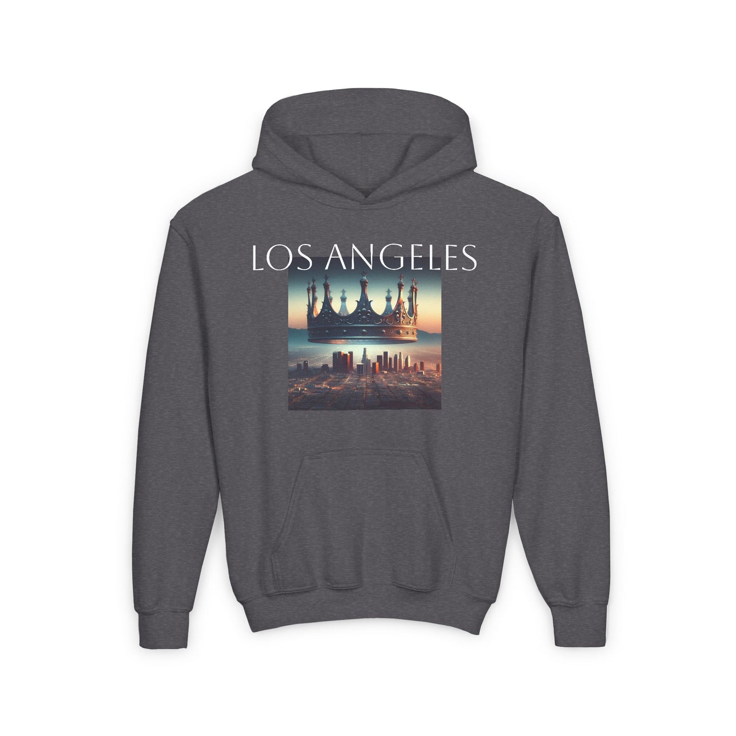 LOS ANGELES Youth Heavy Blend Hooded Sweatshirt