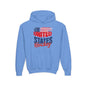 Youth USA Hockey Hoodie - Heavy Blend Sweatshirt for Sports Fans