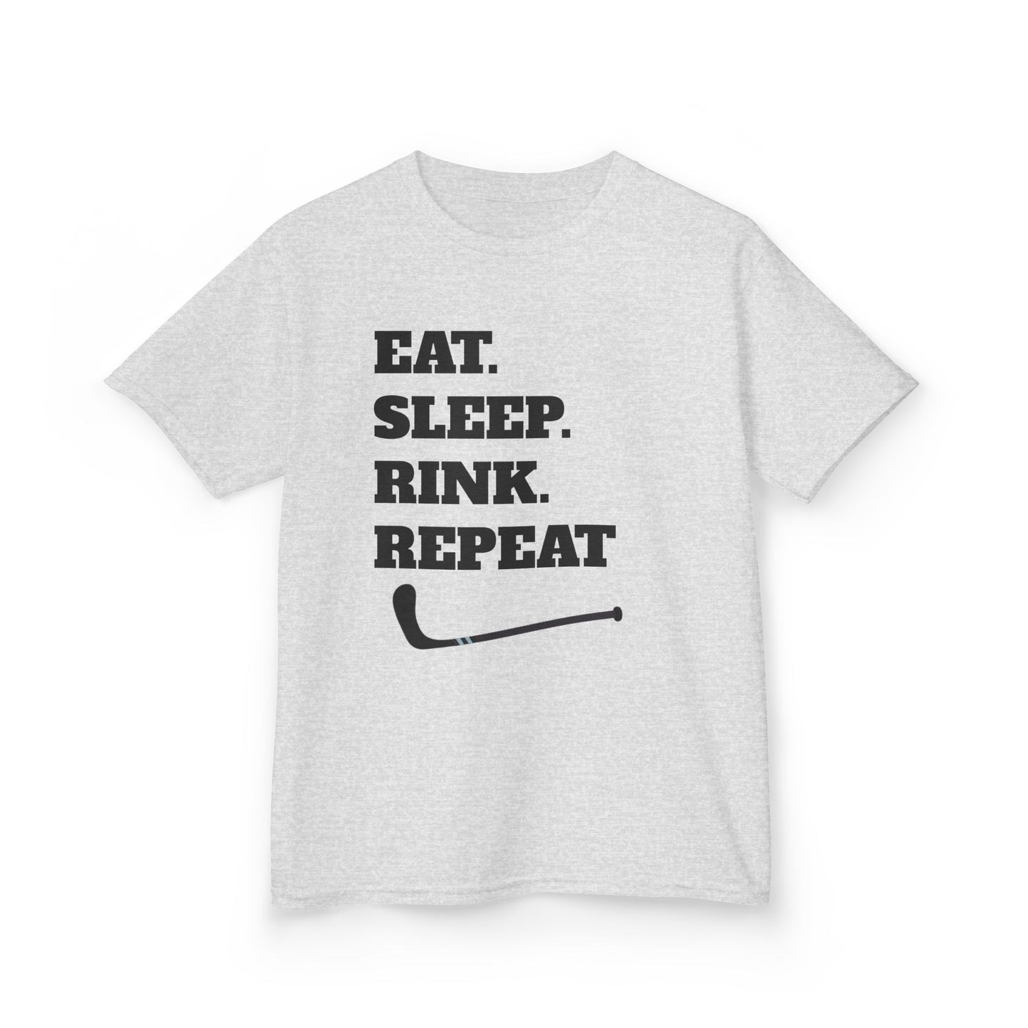 Youth Hockey Tee - Eat Sleep Rink Repeat