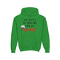 Youth Hockey Sweatshirt - "You Don't Scare Me, I Play Hockey"