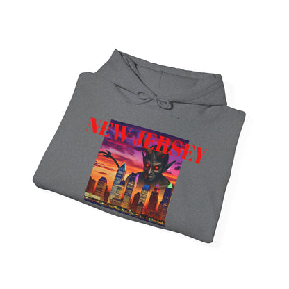 NEW JERSEY ADULT Graphic Hoodie - Unisex Heavy Blend™ - CITY SERIES