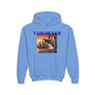 VANCOUVER Youth Hooded Sweatshirt - Retro Graphic Design for City Pride