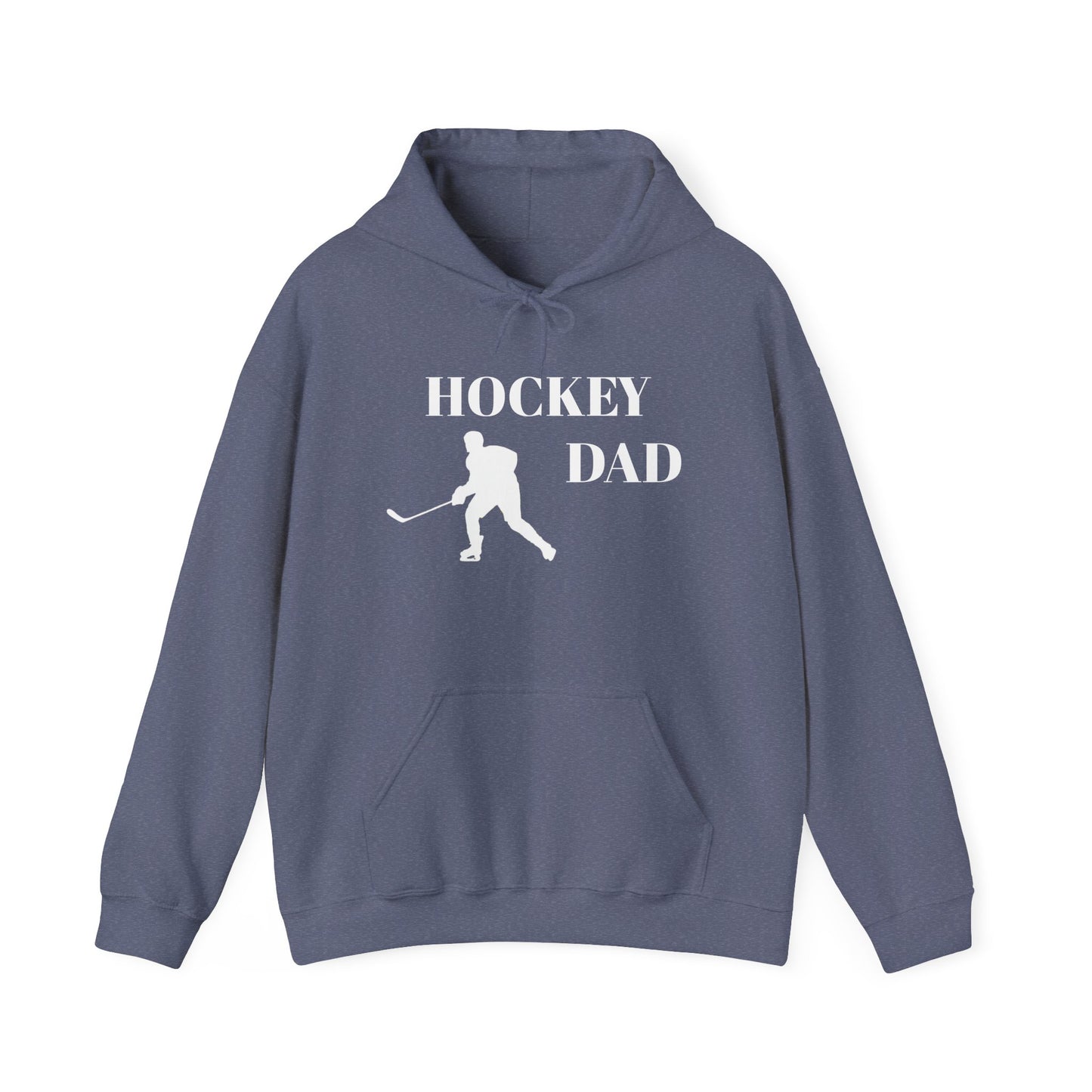 Hockey Dad Unisex Heavy Blend™ Hooded Sweatshirt | Perfect Gift for Hockey Lovers