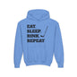 Youth Hockey Sweatshirt - Eat Sleep Rink Repeat