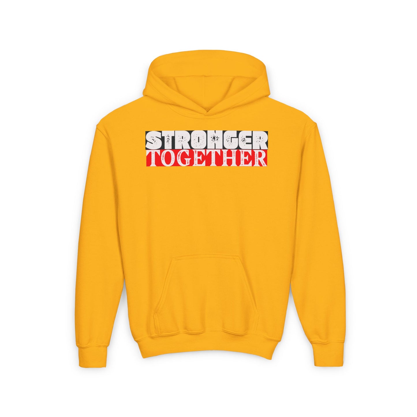 Stronger Together Youth Hoodie - Cozy Blend