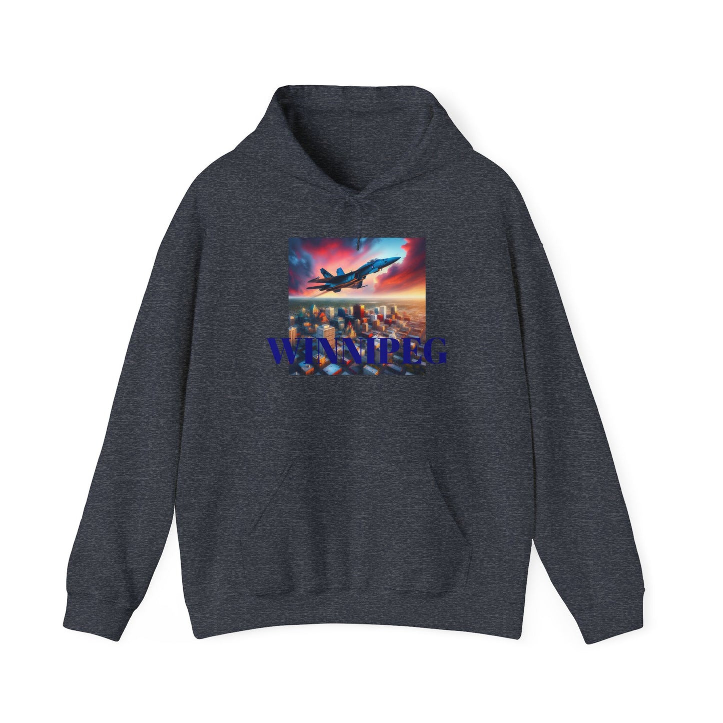 WINNIPEG ADULT Graphic Hoodie - Unisex Heavy Blend™ - CITY SERIES