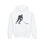 Youth Hockey Player Heavy Blend Hoodie - Perfect for Young Athletes
