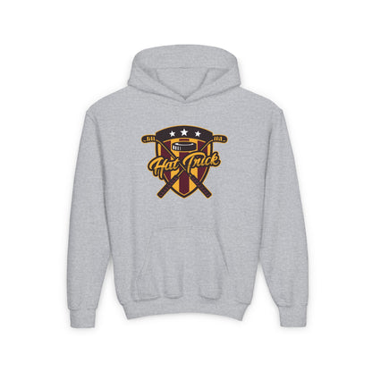 HAT TRICK Youth Heavy Blend Hooded Sweatshirt