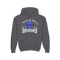 I Walk On Water Youth Hooded Sweatshirt - Superpower Theme for Young Athletes