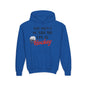 Youth Hockey Sweatshirt - "You Don't Scare Me, I Play Hockey"