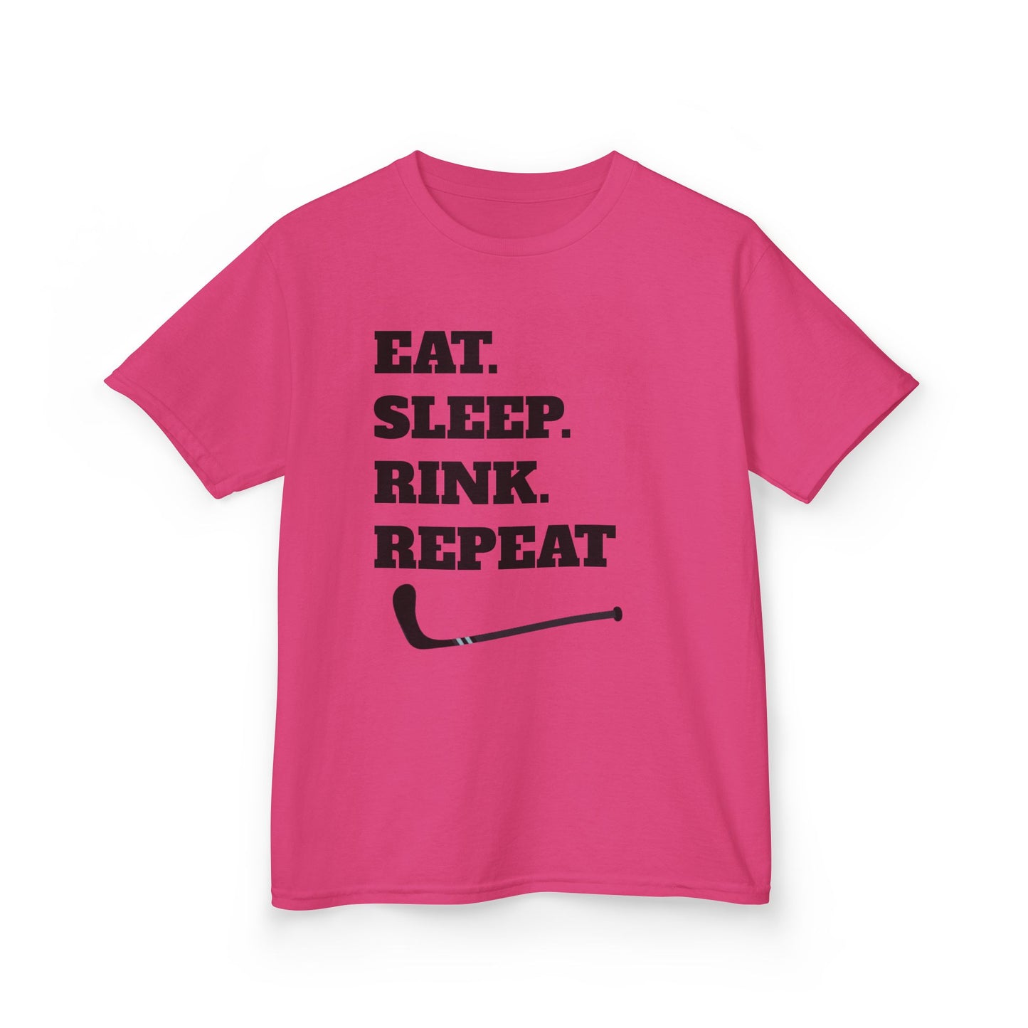 Youth Hockey Tee - Eat Sleep Rink Repeat