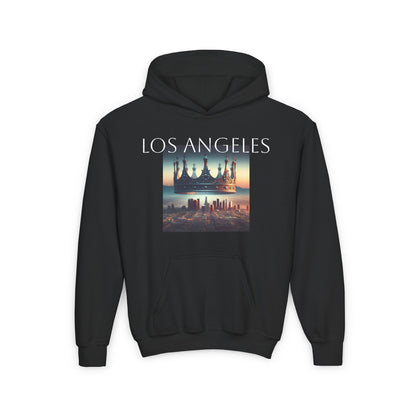 LOS ANGELES Youth Heavy Blend Hooded Sweatshirt