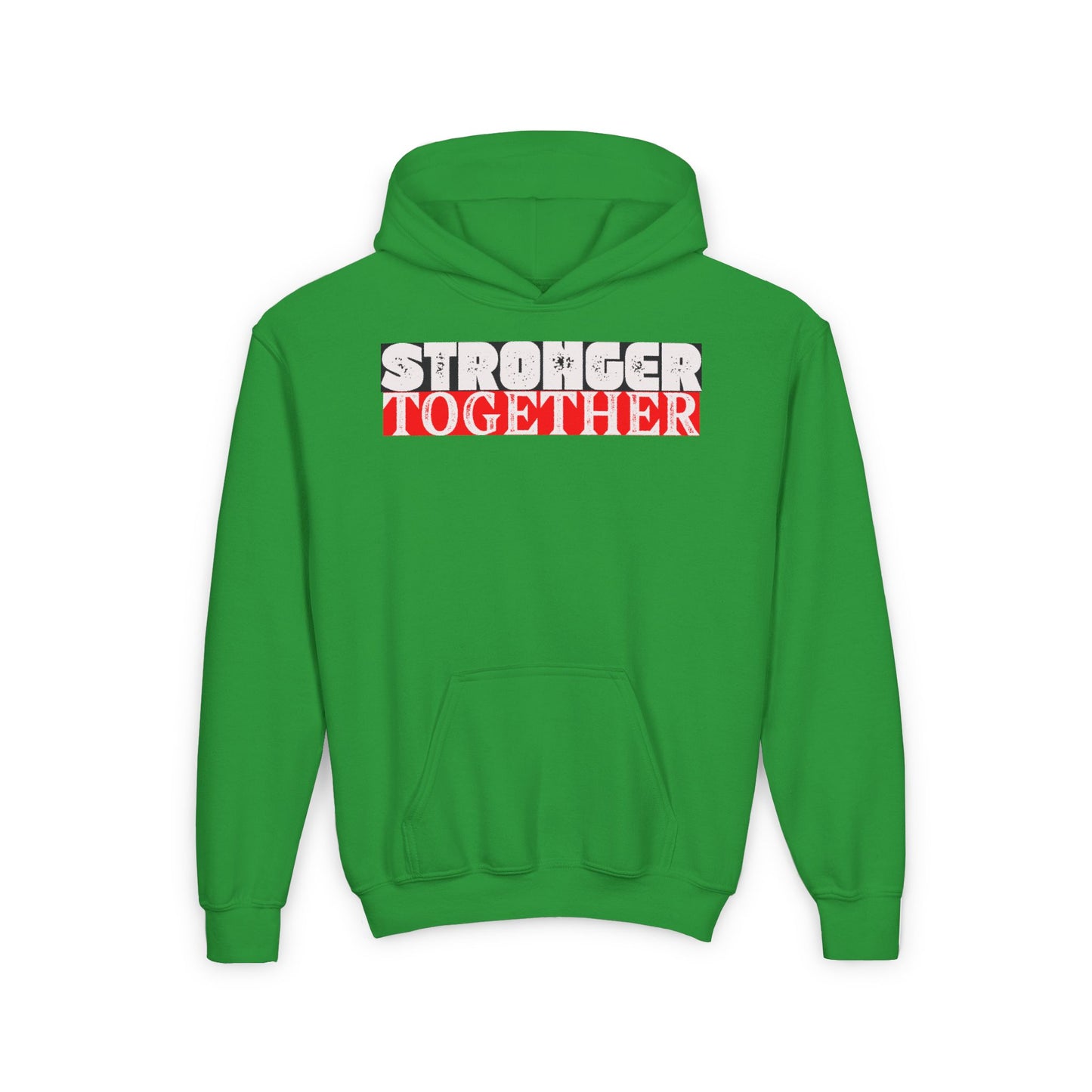 Stronger Together Youth Hoodie - Cozy Blend