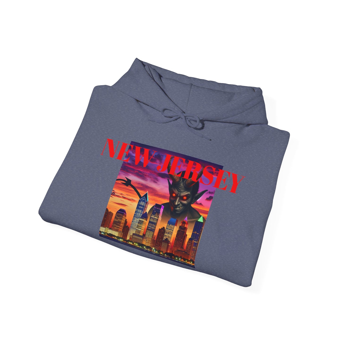 NEW JERSEY ADULT Graphic Hoodie - Unisex Heavy Blend™ - CITY SERIES