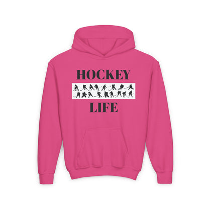 Youth Hockey Life Heavy Blend Hoodie