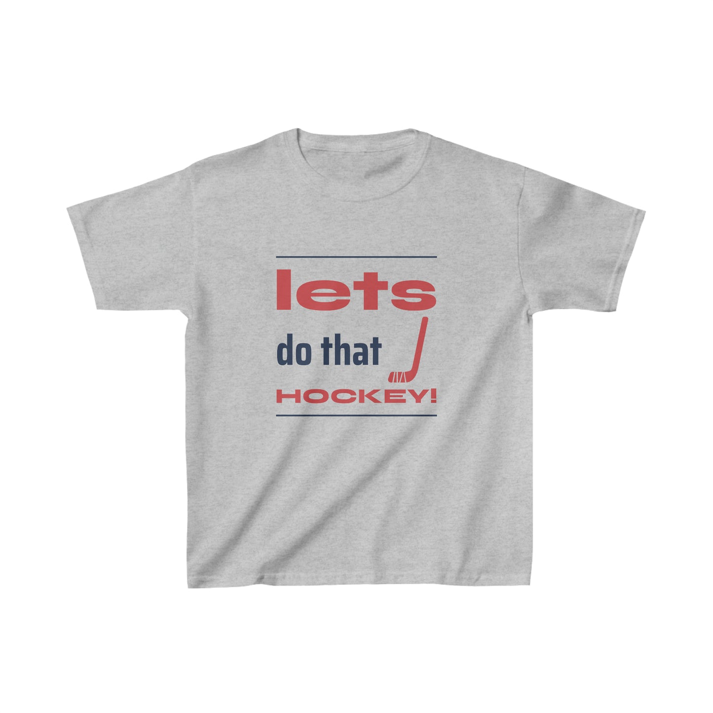 LET DO THAT HOCKEY Kids Heavy Cotton™ Tee