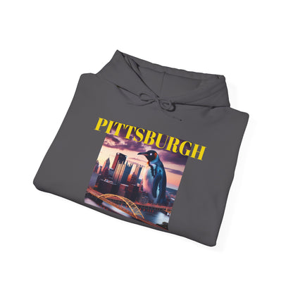 PITTSBURGH ADULT Graphic Hoodie - Unisex Heavy Blend™ - CITY SERIES