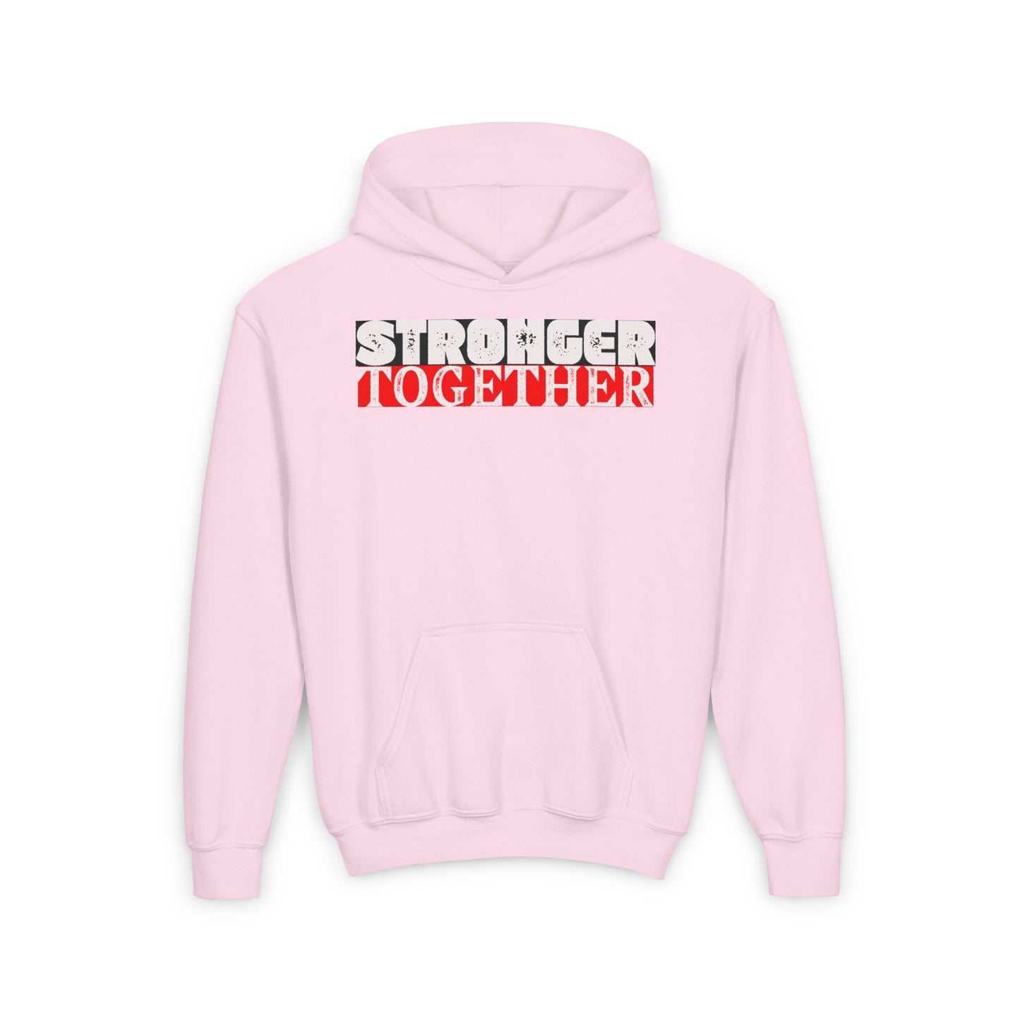 Stronger Together Youth Hoodie - Cozy Blend