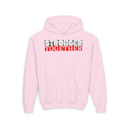 Stronger Together Youth Hoodie - Cozy Blend