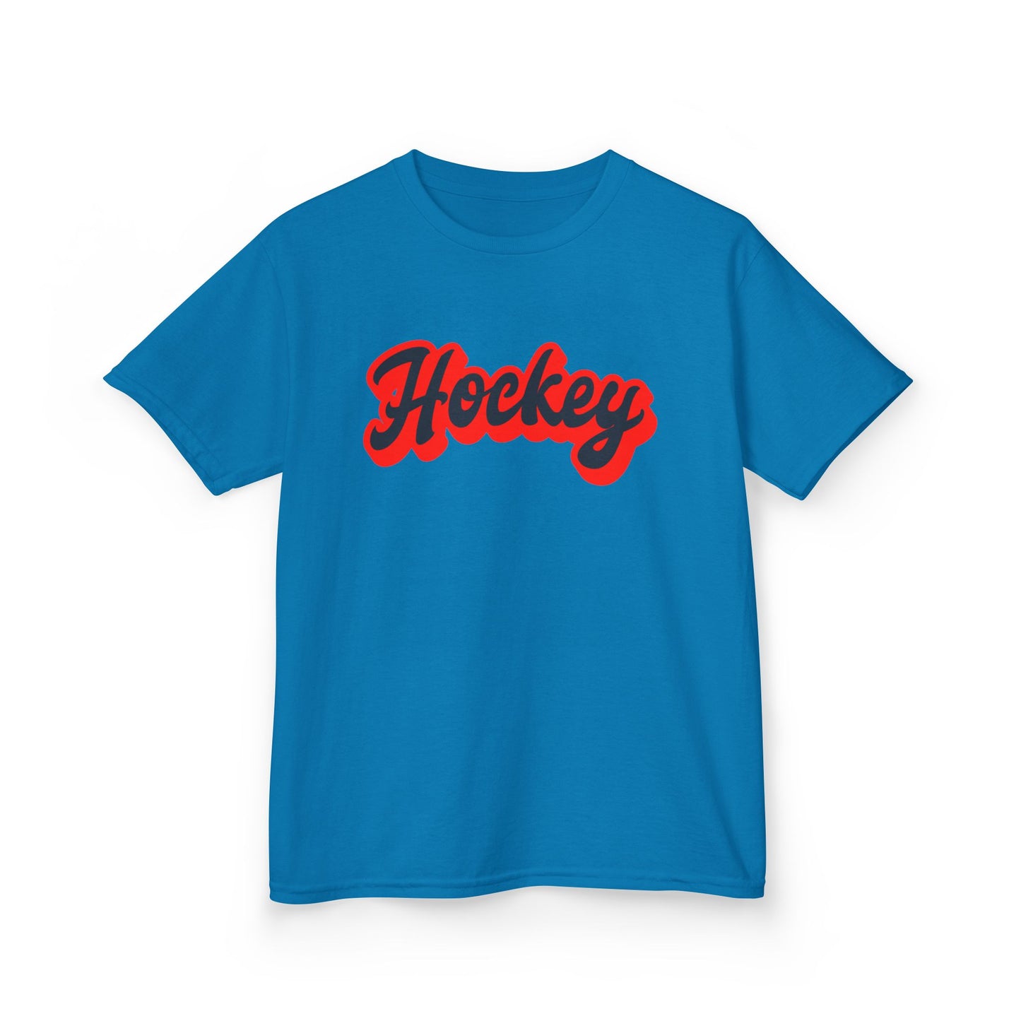 Kids Hockey Heavy Cotton Tee - Perfect for Young Fans!