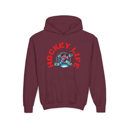 Youth Hockey Life Hoodie - Perfect for Young Athletes!