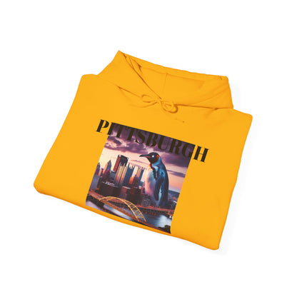 PITTSBURGH ADULT Graphic Hoodie - Unisex Heavy Blend™ - CITY SERIES