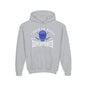 I Walk On Water Youth Hooded Sweatshirt - Superpower Theme for Young Athletes