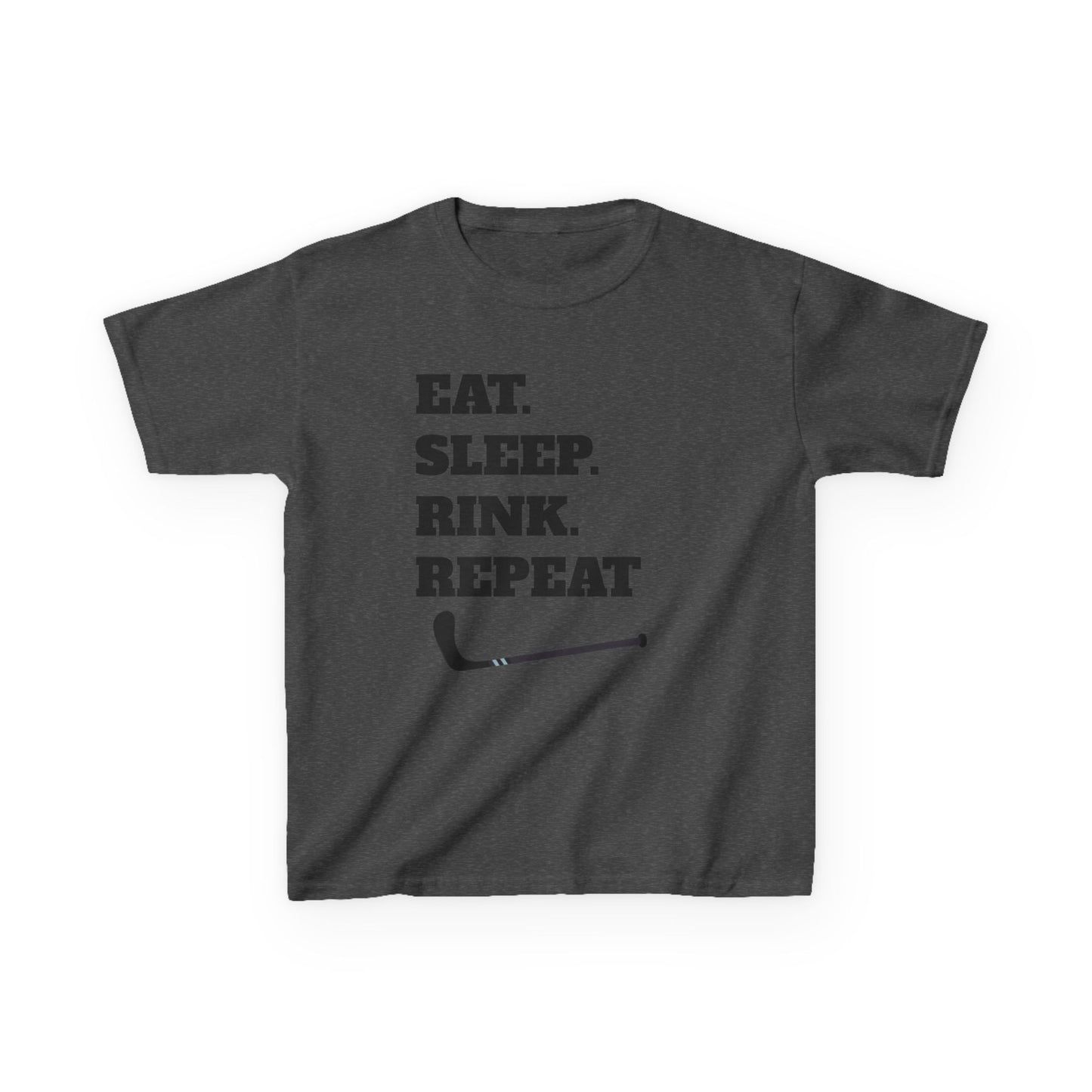 Youth Hockey Tee - Eat Sleep Rink Repeat
