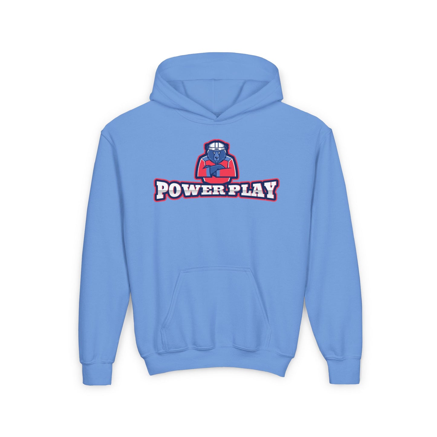 POWERPLAY Youth Heavy Blend Hooded Sweatshirt