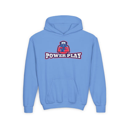 POWERPLAY Youth Heavy Blend Hooded Sweatshirt