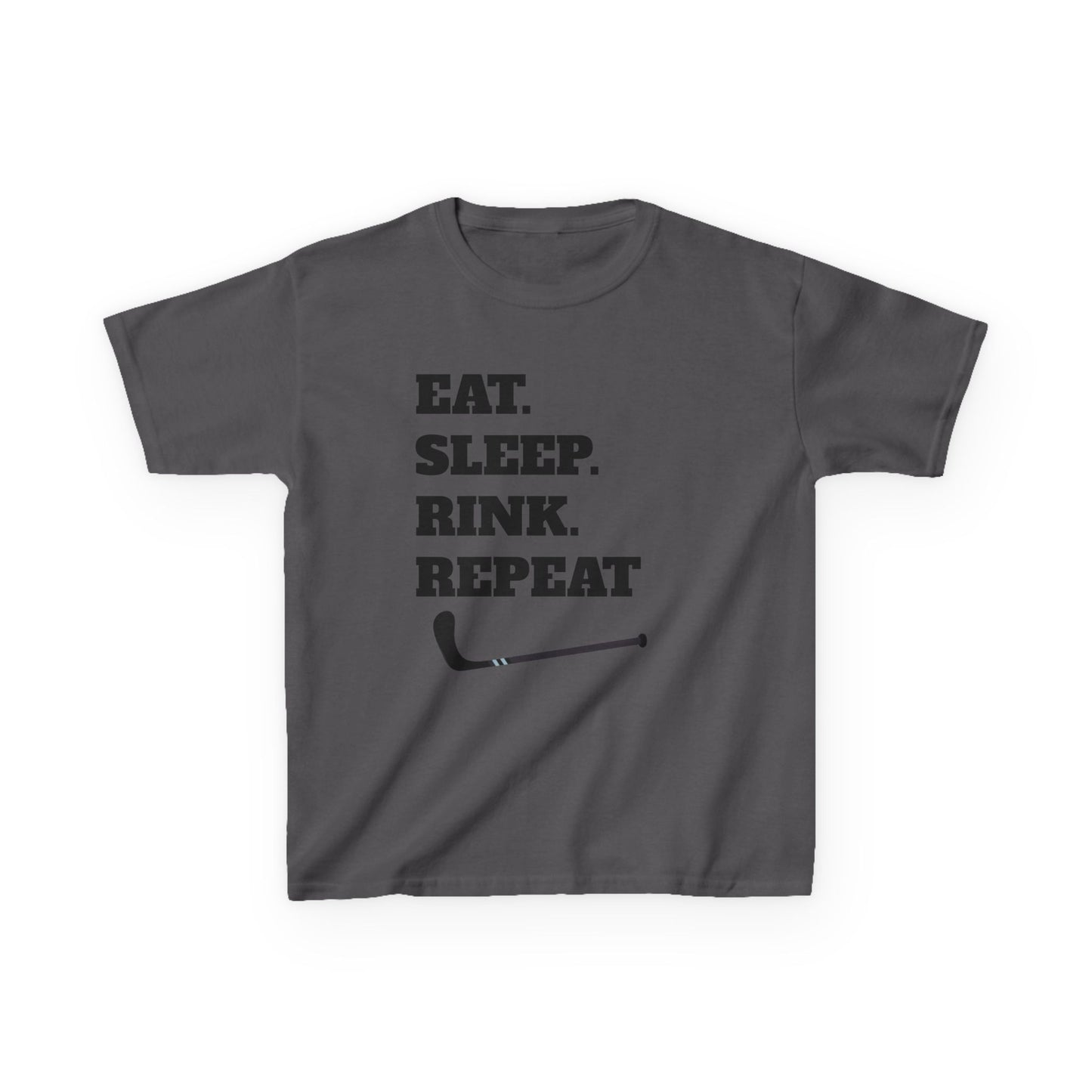 Youth Hockey Tee - Eat Sleep Rink Repeat