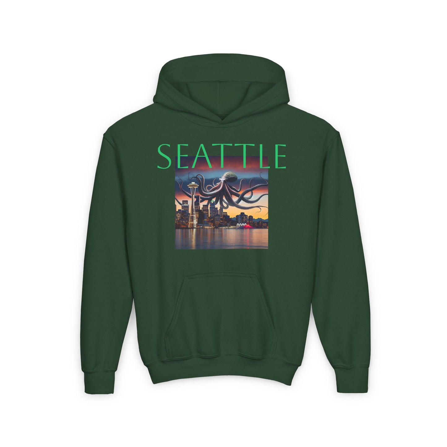 SEATTLE Youth Heavy Blend Hooded Sweatshirt