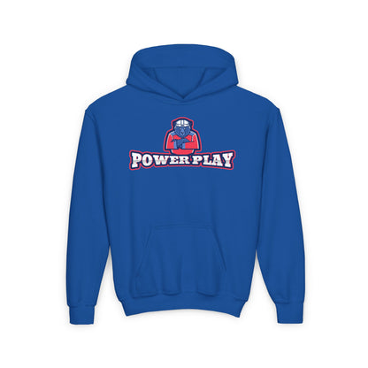 POWERPLAY Youth Heavy Blend Hooded Sweatshirt