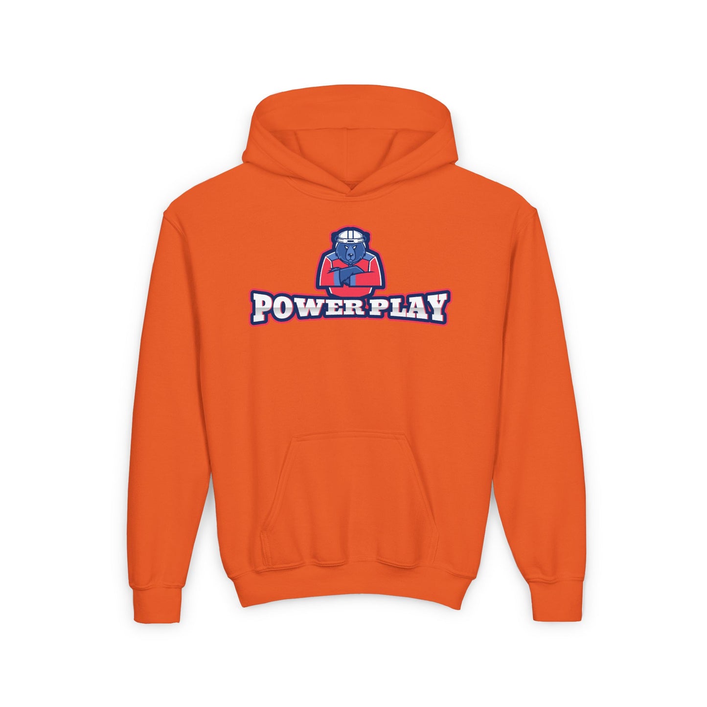 POWERPLAY Youth Heavy Blend Hooded Sweatshirt