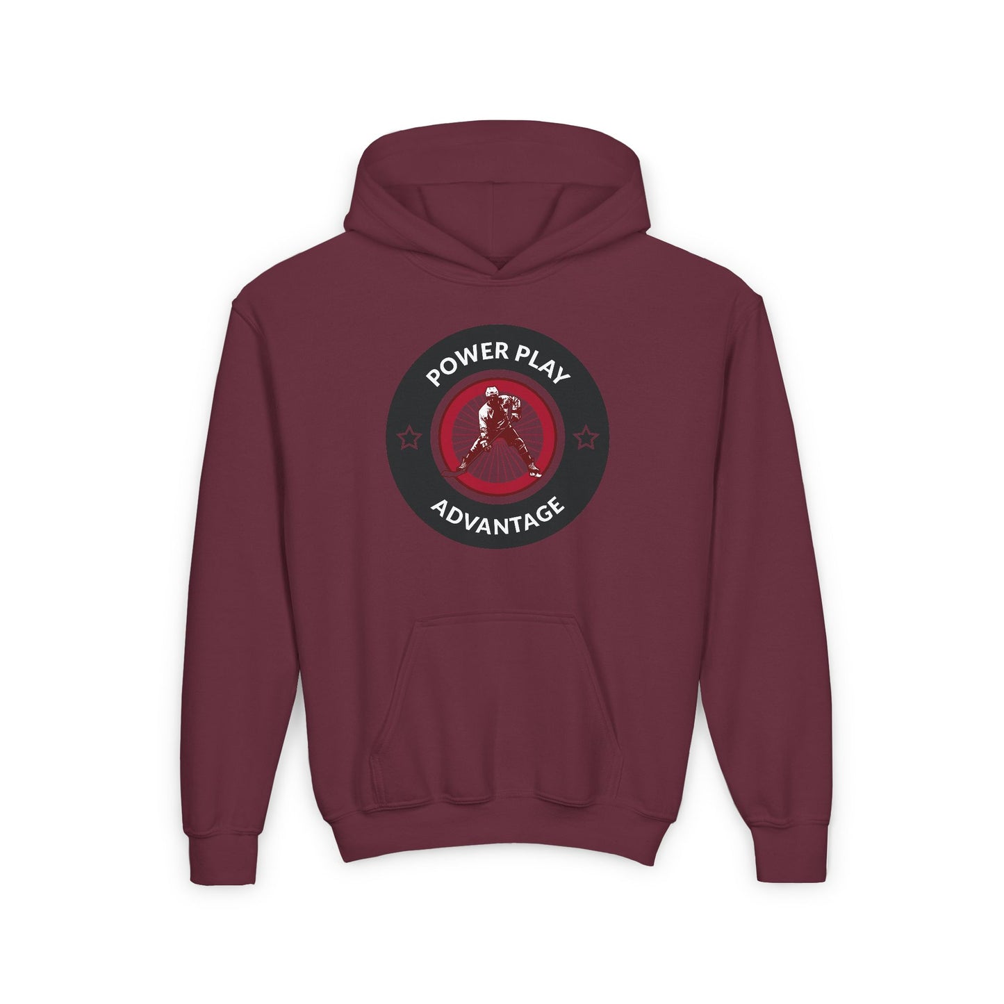 POWERPLAY ADVANTAGE Youth Heavy Blend Hooded Sweatshirt
