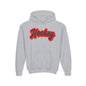 Youth Hockey Heavy Blend Hoodie - Cozy Sportswear for Young Athletes