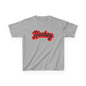 Kids Hockey Heavy Cotton Tee - Perfect for Young Fans!