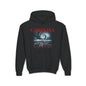 CAROLINA Youth Hooded Sweatshirt - Retro Graphic Design for City Pride