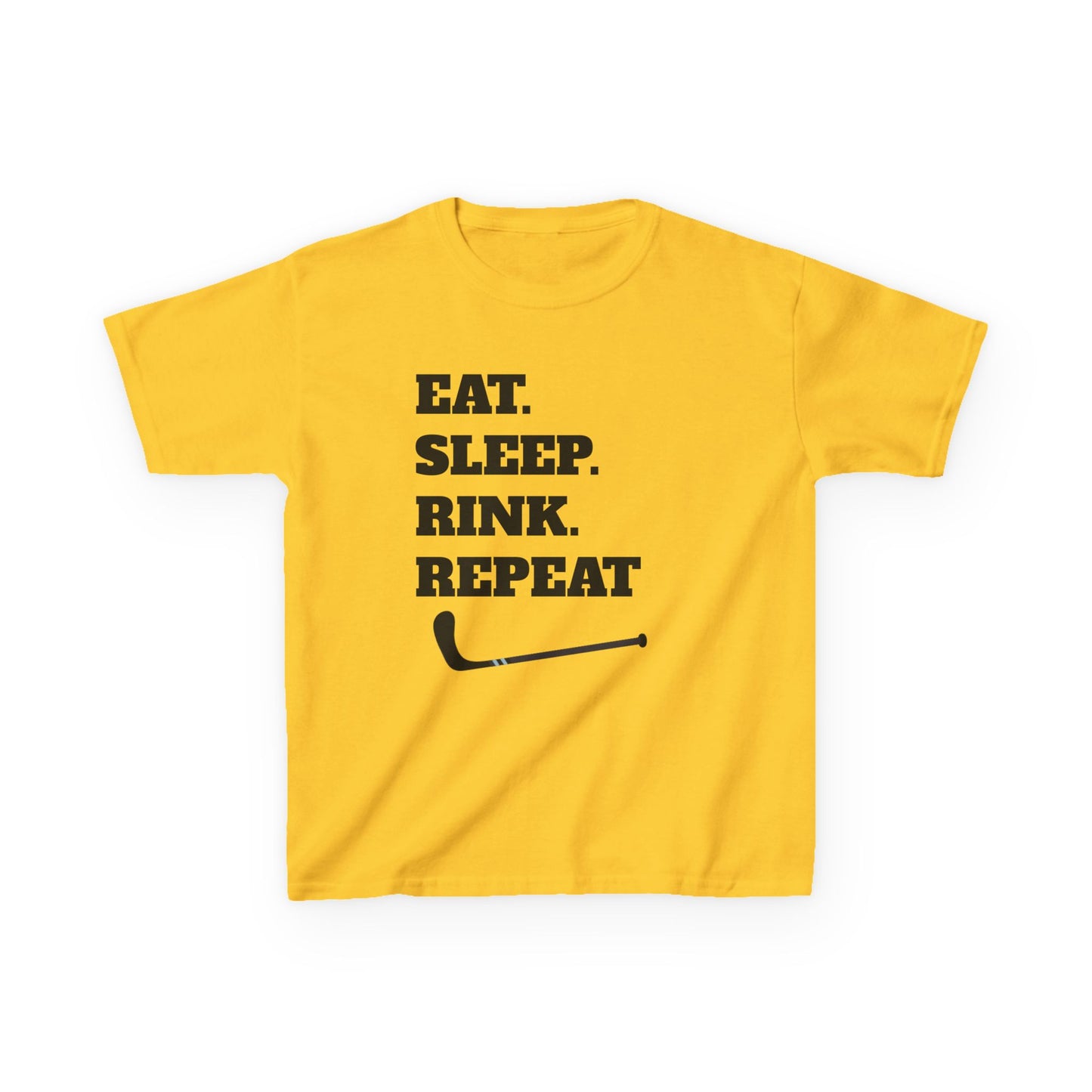 Youth Hockey Tee - Eat Sleep Rink Repeat