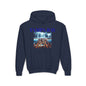 Tampa Bay Hoodie - Youth Heavy Blend Sweatshirt with Lightning City Design