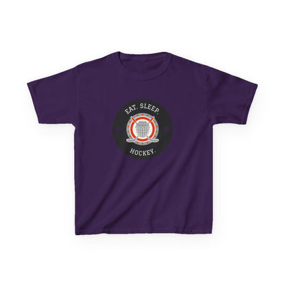 Eat. Sleep. Hockey. Kids Heavy Cotton™ Tee