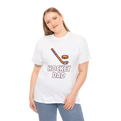 HOCKEY DAD Unisex Heavy Cotton Tee