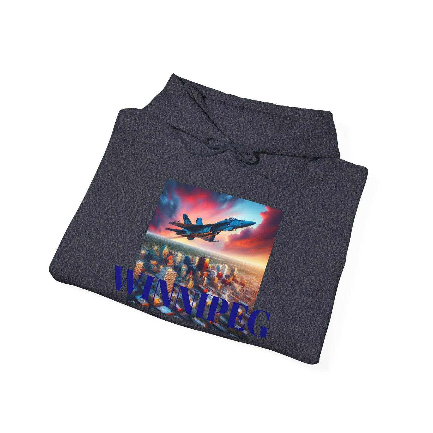 WINNIPEG ADULT Graphic Hoodie - Unisex Heavy Blend™ - CITY SERIES