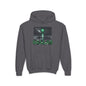DALLAS Youth Hooded Sweatshirt - Retro Graphic Design for City Pride
