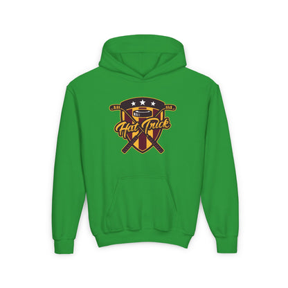 HAT TRICK Youth Heavy Blend Hooded Sweatshirt