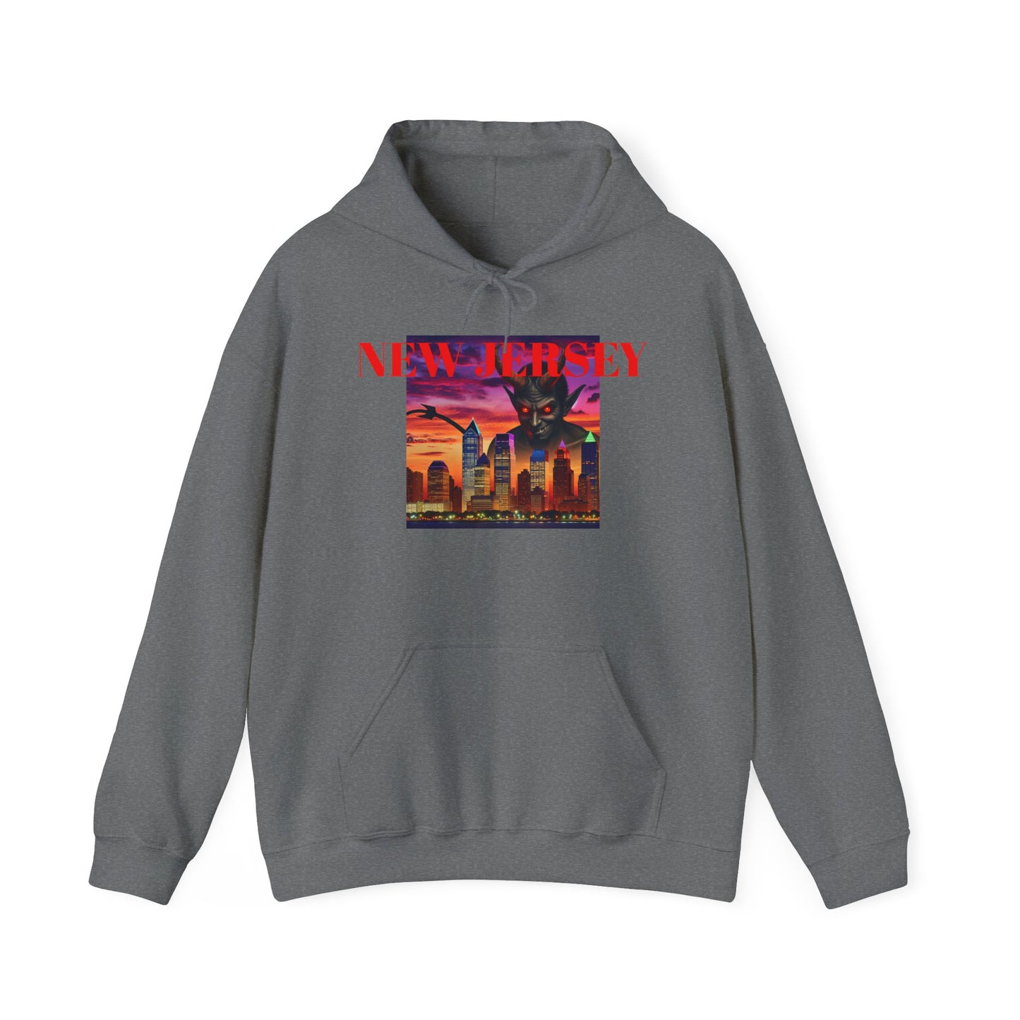 NEW JERSEY ADULT Graphic Hoodie - Unisex Heavy Blend™ - CITY SERIES